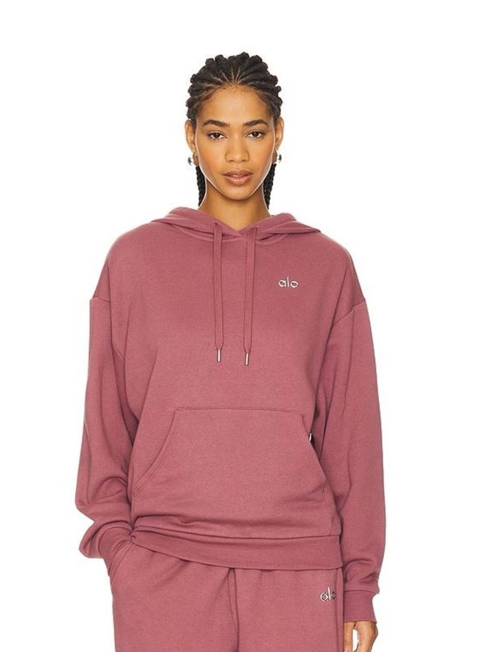 Alo Yoga Accolade Hoodie Burgundy